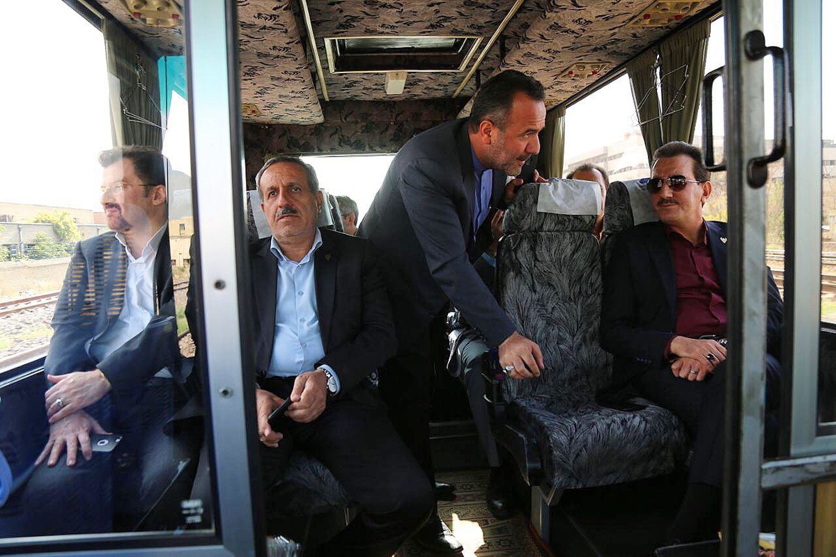 بازدید مدیر عامل راه آهن از محور ریلی تهران کرج