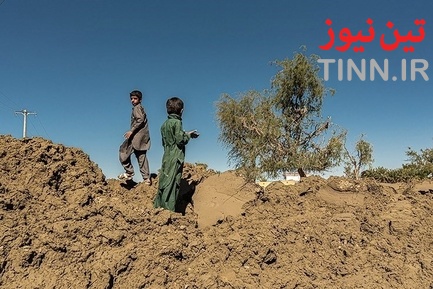 خسارت سیل در روستاهای« زرآباد سیستان و بلوچستان»