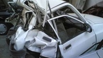 کودک 9 ساله در حادثه رانندگی اراک جان باخت