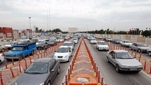 ترافیک ورود به تهران سنگین است