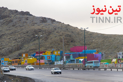 خانه های رنگی اراک