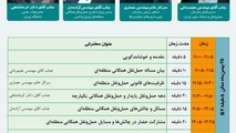 برنامه نشست های تخصصی بیستمین کنفرانس مهندسی حمل و نقل و ترافیک
