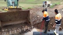 بازسازی و بازگشایی راه سه روستا بعد از تخریب سیل در کوثر