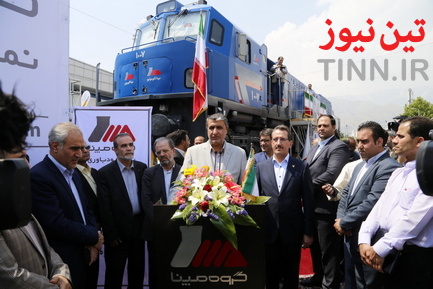 رونمایی از لکوموتیو MAP24 مپنا