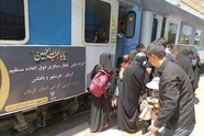 جابجایی ۷۷ هزار و ۵۰۰ زائر اربعین توسط راه‌ آهن جنوب تا پنجم مرداد