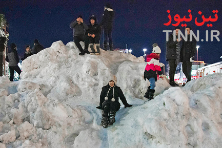 بارش سنگین برف در گیلان