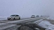  ​جاده‌های همدان برفی است 