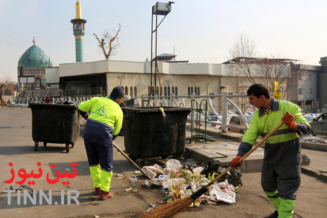 میدان تجریش بعد از انتشار شایعه وجود بسته مشکوک