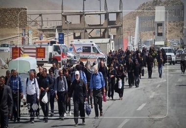 بازدید معاون راهداری از پایانه مرزی تمرچین و آغاز پویش «چشم به راهیم» در آستانه اربعین