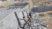 رفع تصرف کامل و پاکسازی پلاک گندک شهرستان دماوند