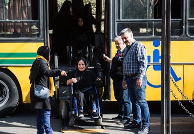 ۶۰ ایستگاه اتوبوس در بجنورد برای معلولان مناسب سازی شد