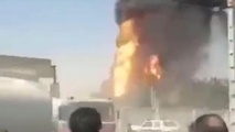 فیلم| آتش‌سوزی در گذرگاه مرزی دوغارون صحت دارد؟