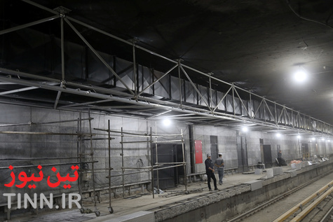  بهسازی ۶۶۵ متر از خطوط اصلی خط ۵ مترو از سوی تراورس
