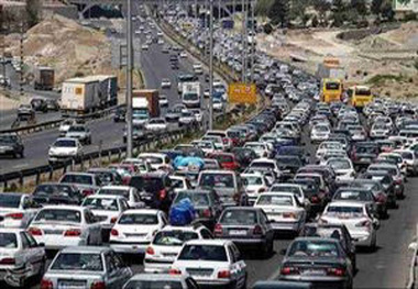 افزایش ۴.۹ درصدی تردد نسبت به روز قبل