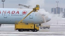 An Air Canada passenger falls asleep on the plane and wakes up in the dark on a parking area