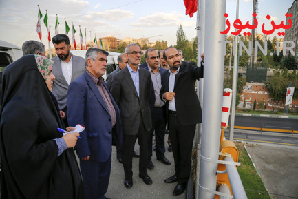 بازدید دوره‌ای معاون حمل‌ونقل و ترافیک شهرداری تهران و مدیران این معاونت از پروژه‌های حمل و نقل و ترافیک شهرداری منطقه ۴