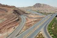 پیشرفت ۸۵ درصدی کریدور بزرگراهی غرب ایران 