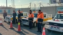اقدامات آزادراه کاشان نطنز اصفهان برای استقبال زمستانی از مسافران

