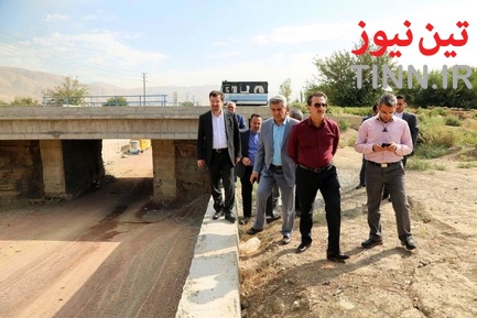 بازدید مدیرعامل راه آهن از زیرگذرهای محور ریلی شهر قدس
