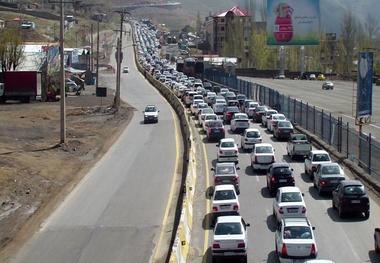 برقراری تردد دوطرفه در محور کندوان