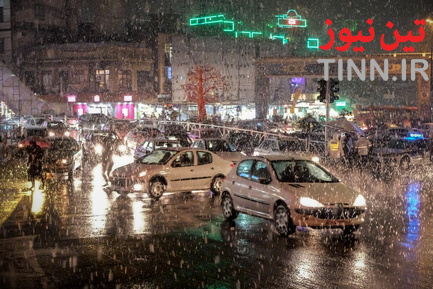 بارش اولین برف زمستانی در تهران