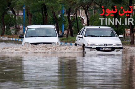 آبگرفتگی معابر در آبادان