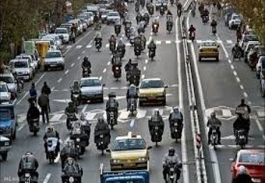 خودرو و موتورسیکلت‌ منشأ ۸۵ درصد آلودگی هوای تهران