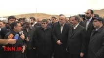 بازدید جهانگیری و آخوندی از عملیات اجرایی آزادراه همت-کرج   
