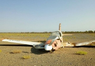 فوت خلبان حادثه سقوط هواپیمای آموزشی در قزوین