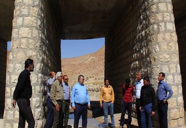 آغاز ساخت ابنیه فنی محور لامرد اشکنان