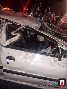 واژگونی پژو 206