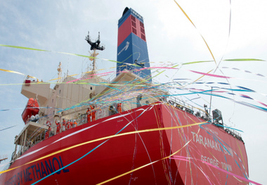 Methanol-fueled vessels mark one year operation