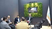 شرکت پویش پژوهان صنعت میزبان مسئولان حمل ونقل ریلی کشور 