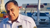 جان باختن یکی از پرسنل بندر شهید رجایی 
