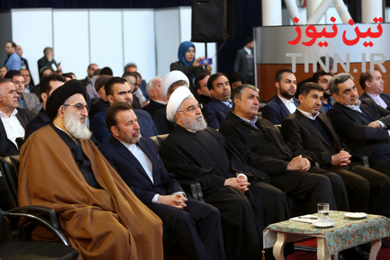 ایین افتتاح قطار برقی شهر جدید هشتگرد