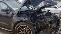 ۳ خودرو در بزرگراه آزادگان به یکدیگر برخورد کردند
