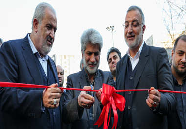 گزارش تصویری| رونمایی از تاکسی های برقی