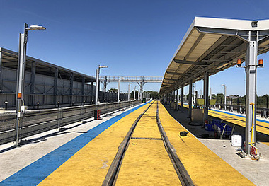 Depot safety system linked to signalling