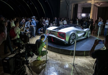 Lotus unveils first all-electric British hypercar