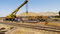 گزارش تصویری | تعویض سوزن در ایستگاه سمنگان اراک