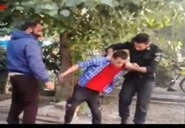 اخراج ضاربان دستفروش خیابان ولیعصر