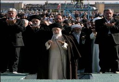 نماز عید سعید فطر به امامت رهبر معظم انقلاب اقامه شد