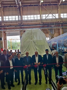 رونمایی از لوکوموتیو مپ ۳۰ در کارخانه مپنالوکوموتیو 