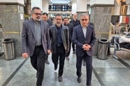 بازدید سرزده قائم مقام مدیرعامل راه آهن از ایستگاه تهران و قدردانی از تلاشگران نوروزی