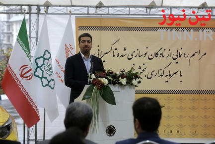 مراسم رونمایی از ناوگان نوسازی شده تاکسیرانی