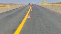 انجام بیش از ۶۰۰ کیلومتر خط کشی در محورهای خراسان جنوبی