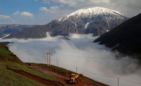  رانش زمین در مازندران