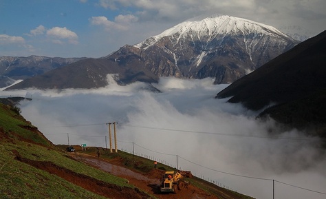  رانش زمین در مازندران