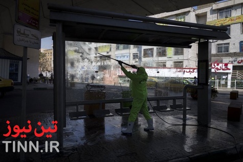 پاکسازی معابر شهری تهران