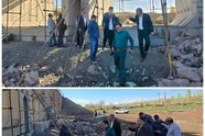 بازدید معاونان راه‌ آهن از پل‌ های بازسازی‌ شده شمال‌ غرب کشور